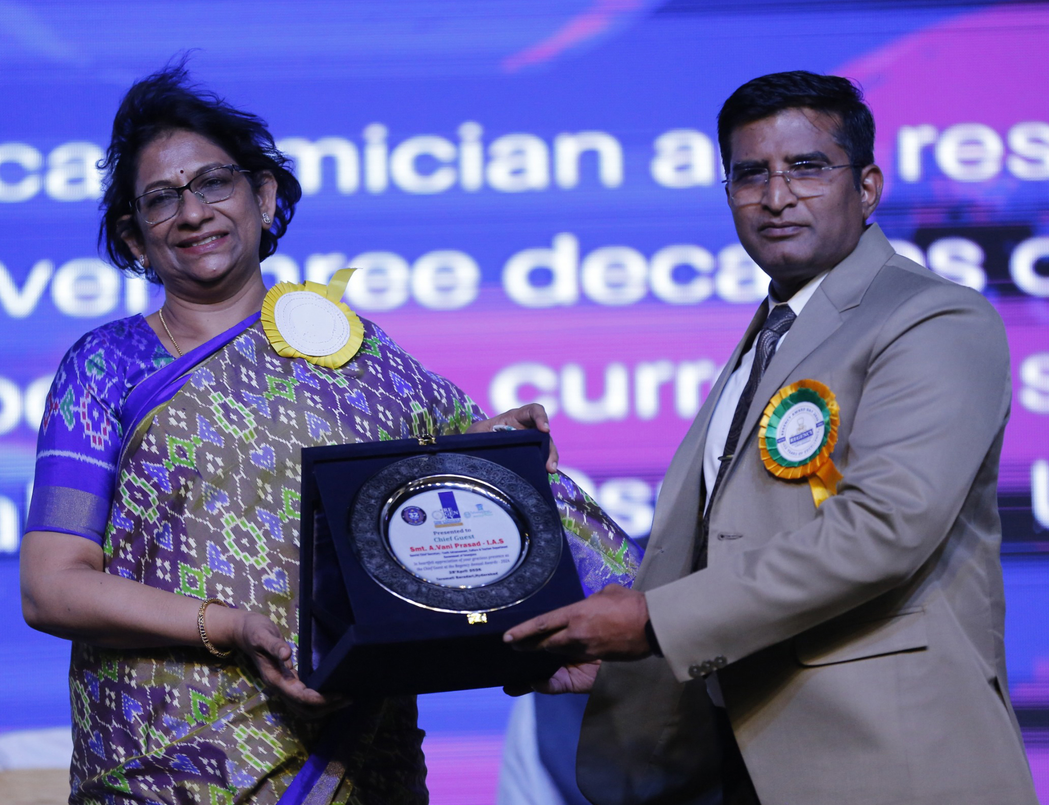 Regency Leadership Awards 2025&ndash;26 recognises excellence; Smt. Vani Prasad, IAS, felicitates the Awardees!